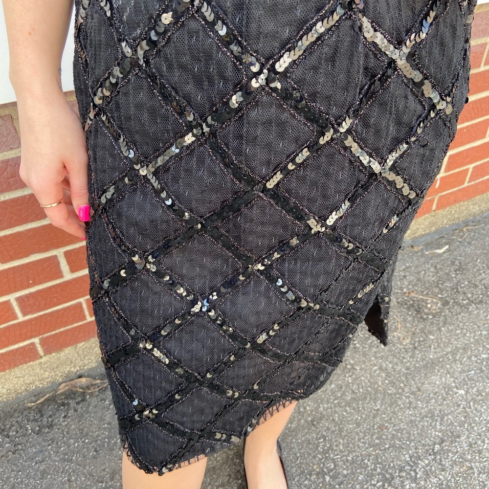 Vintage Black Party Dress - Picture 3 of 6